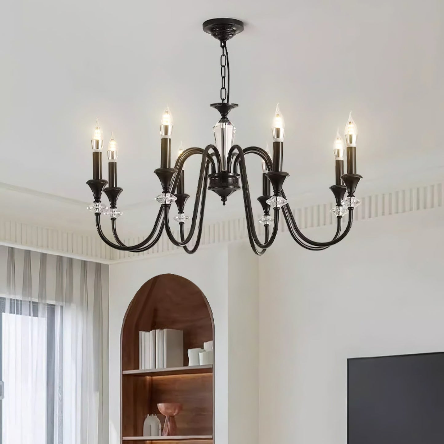 Noir Candelabra Chandelier Chandelier