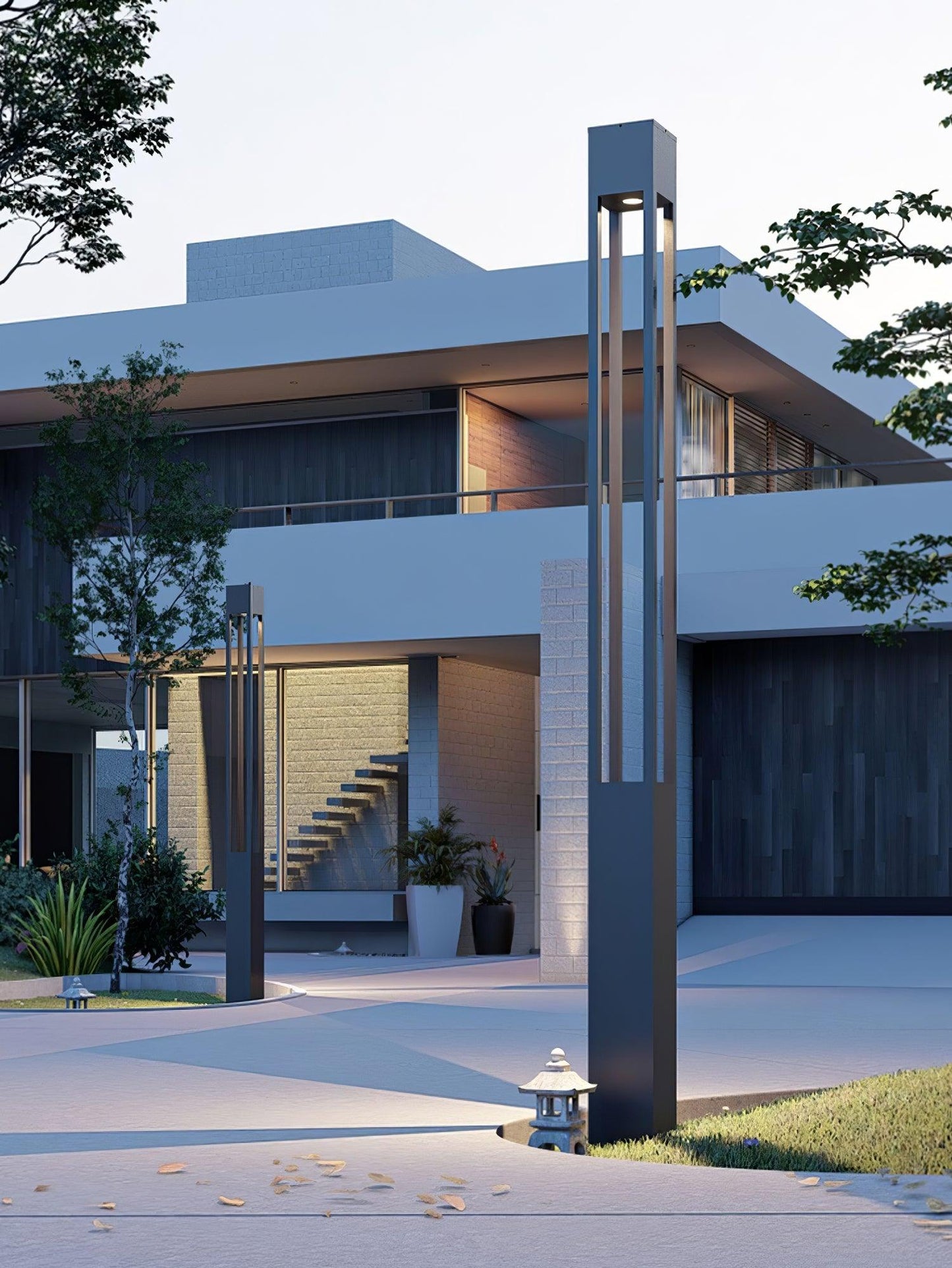 Pole Outdoor Post Garden Light Floor lamp