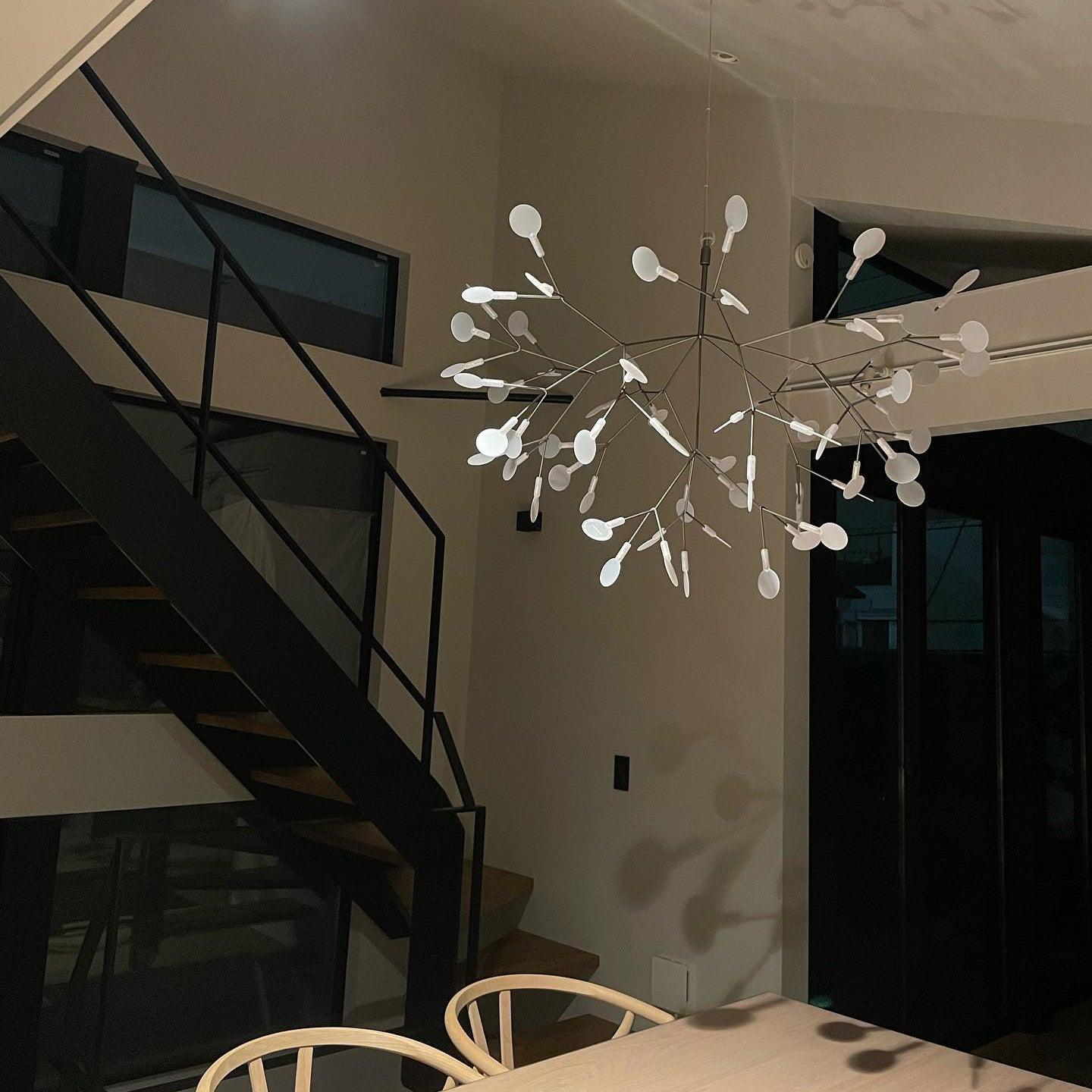 Black Firefly LED Chandelier Chandelier