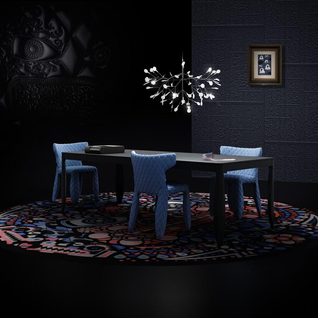 Black Firefly LED Chandelier Chandelier
