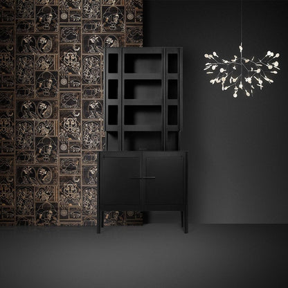 Black Firefly LED Chandelier Chandelier