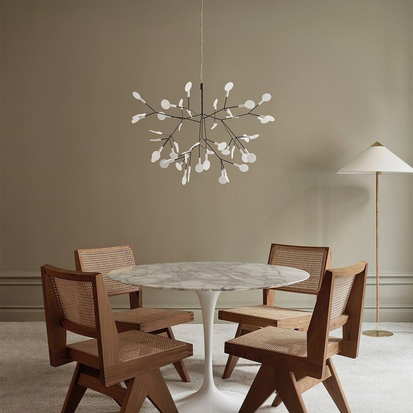 Black Firefly LED Chandelier Chandelier