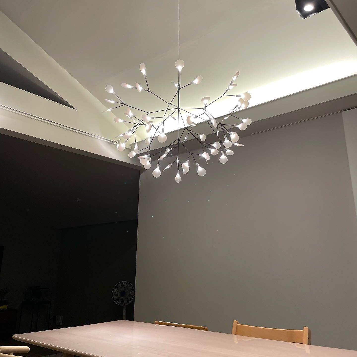Black Firefly LED Chandelier Chandelier
