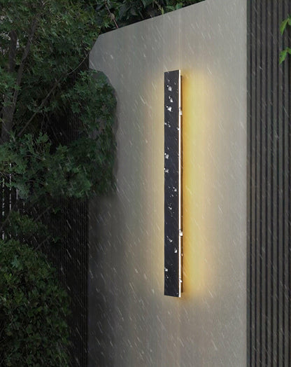 Long Strip Solar Outdoor Sconce Wall lamp