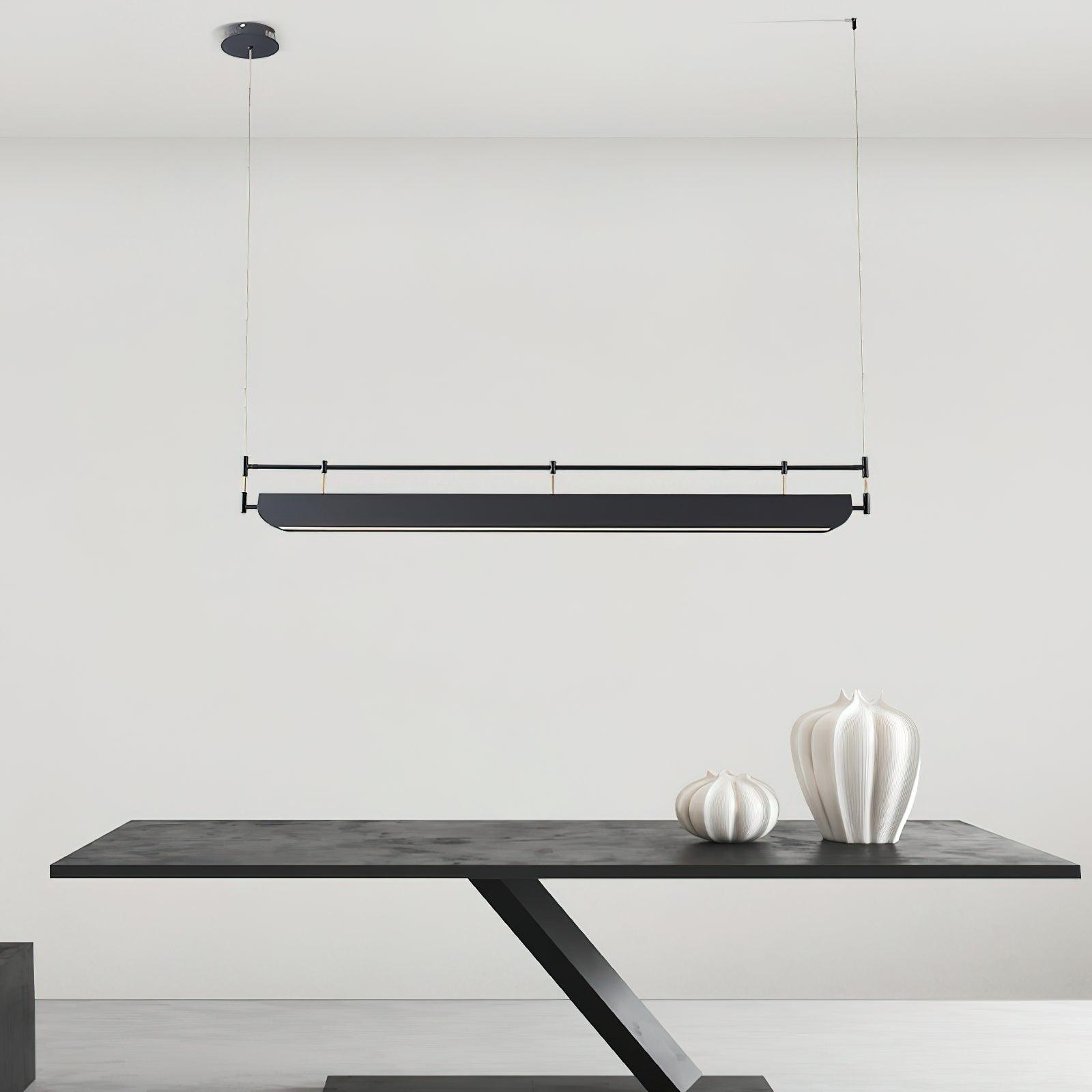 Black Roof LED Chandelier Chandelier