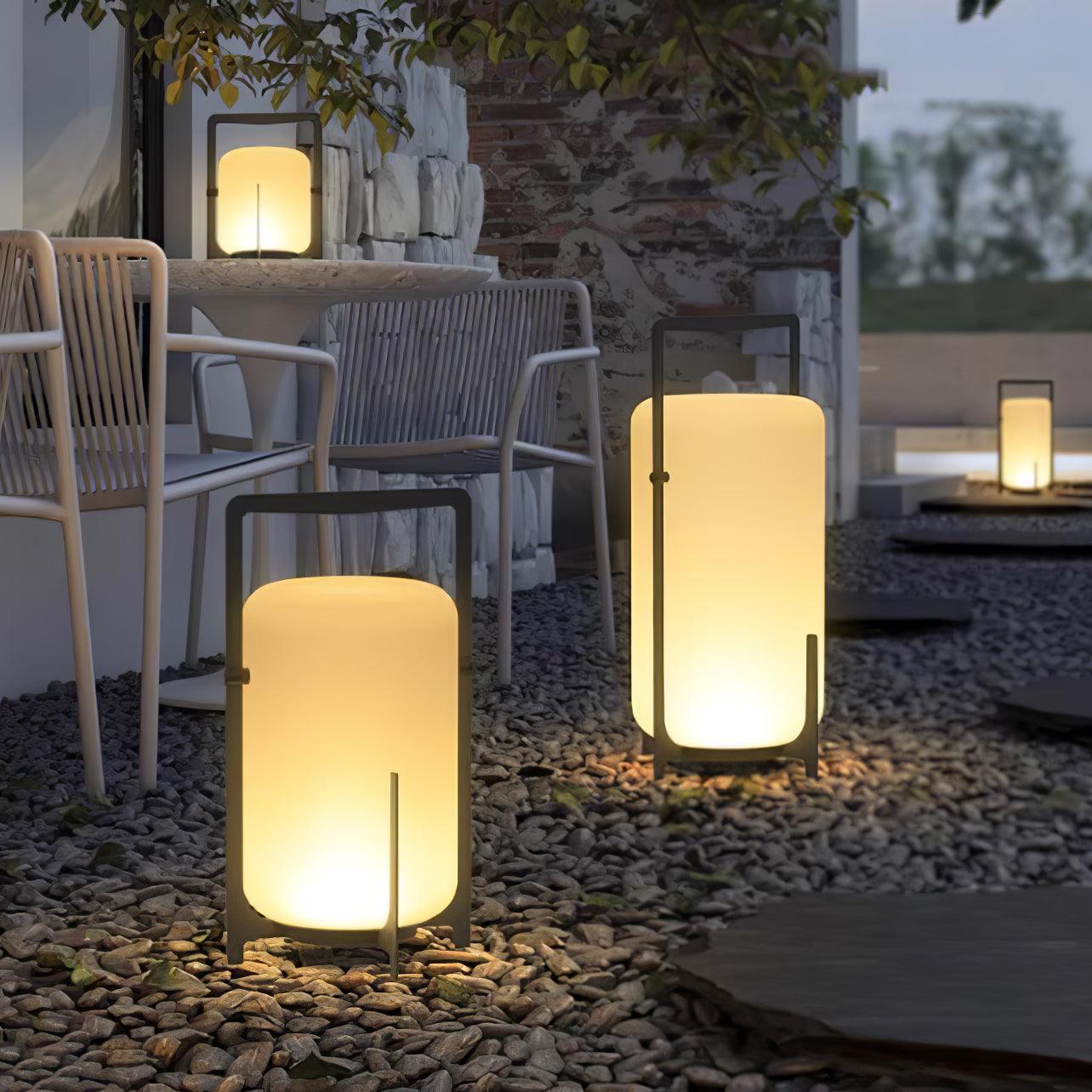 Black Twilight Lantern Table Lamp Table lamp