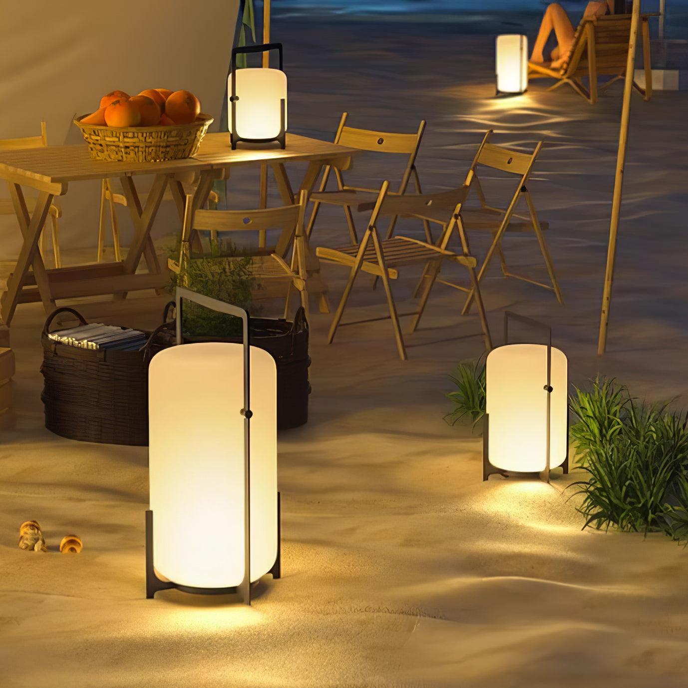 Black Twilight Lantern Table Lamp Table lamp