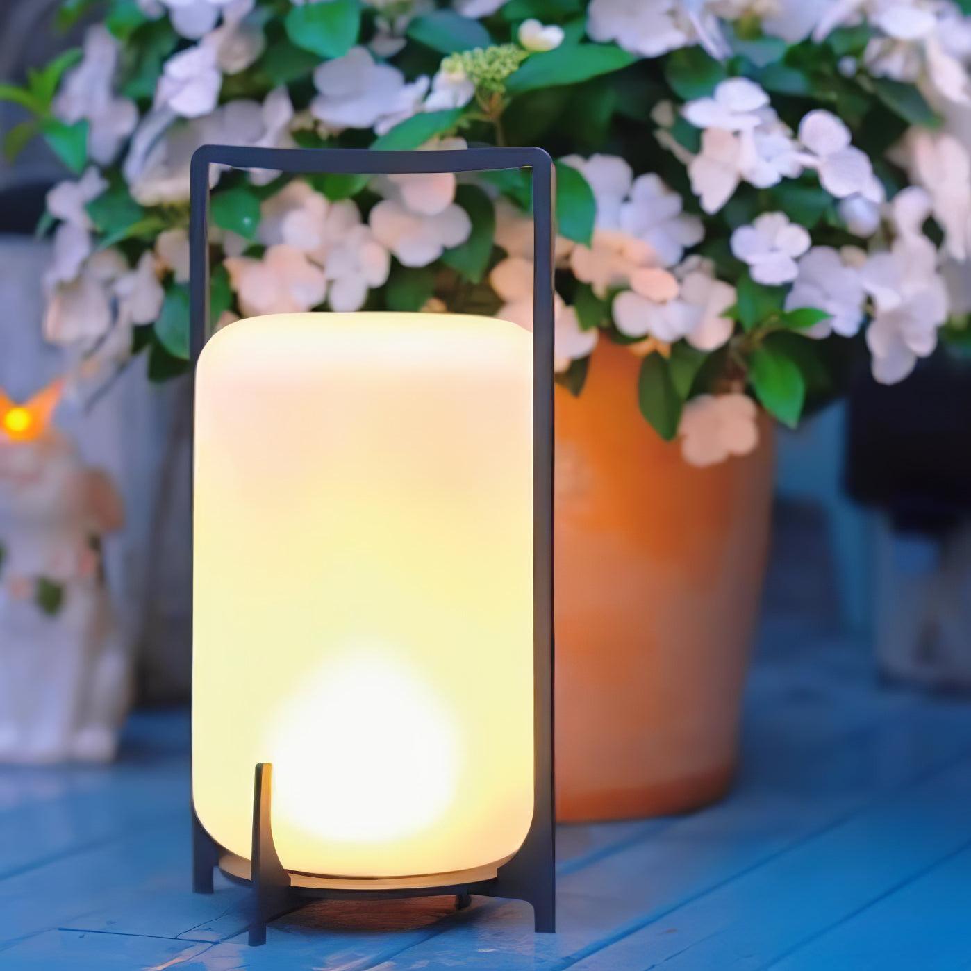 Black Twilight Lantern Table Lamp Table lamp