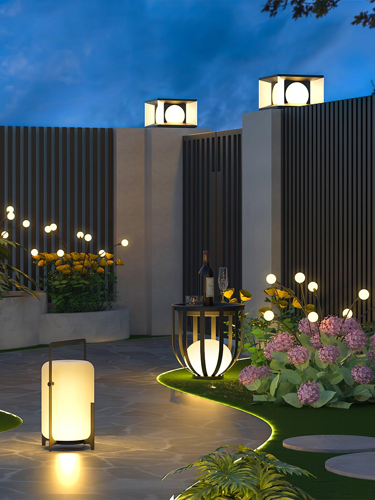 Black Twilight Lantern Table Lamp Table lamp