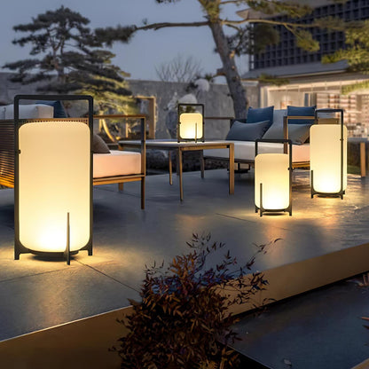 Black Twilight Lantern Table Lamp Table lamp