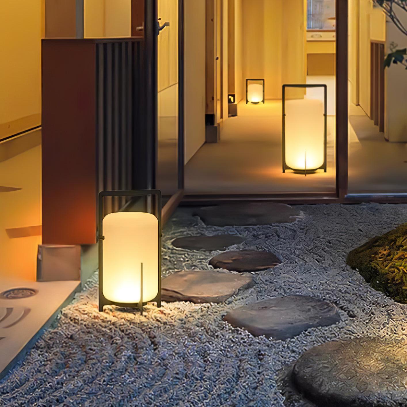 Black Twilight Lantern Table Lamp Table lamp