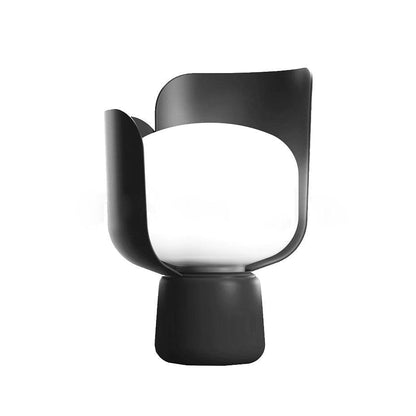 Petals Glass Table Lamp ? 5.9″ x H 9.4″ / Dia 15cm x H 24cm / Black / US Plug Table lamp
