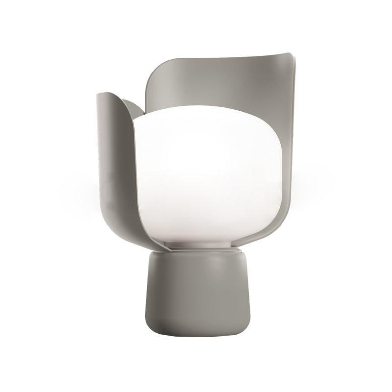 Petals Glass Table Lamp ? 5.9″ x H 9.4″ / Dia 15cm x H 24cm / Gray / US Plug Table lamp