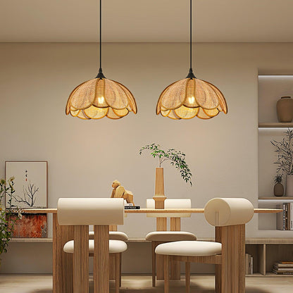 Bloom Rattan Pendant Lamp Pendant light