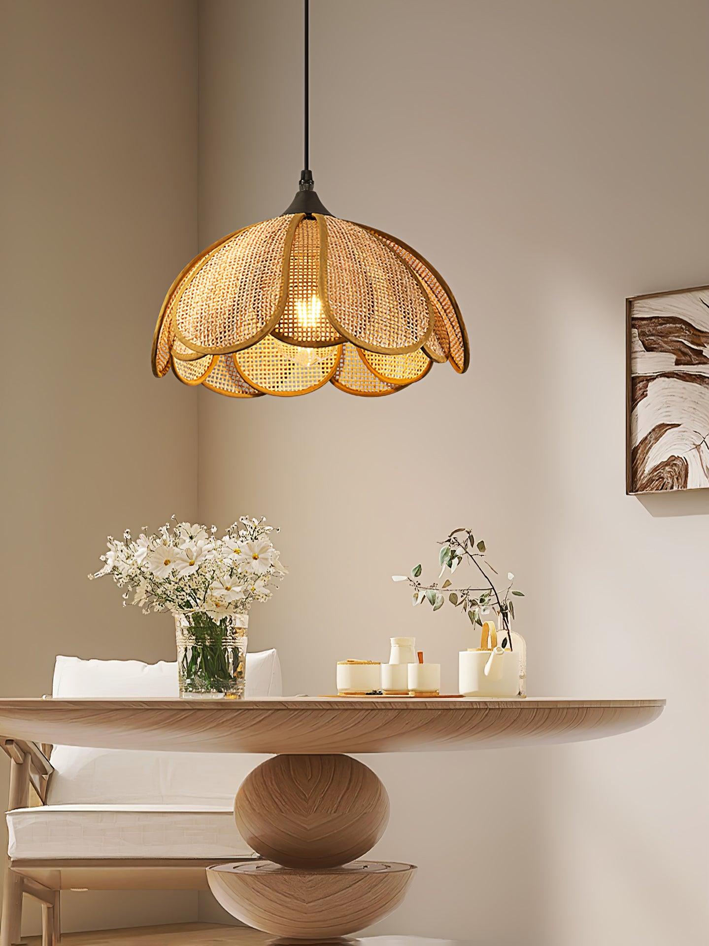Bloom Rattan Pendant Lamp Pendant light