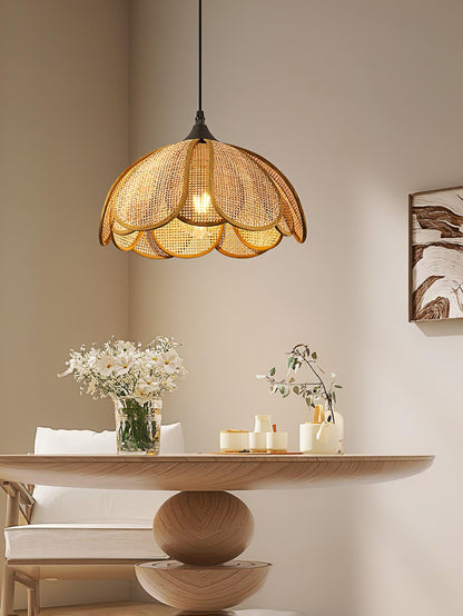 Bloom Rattan Pendant Lamp Pendant light