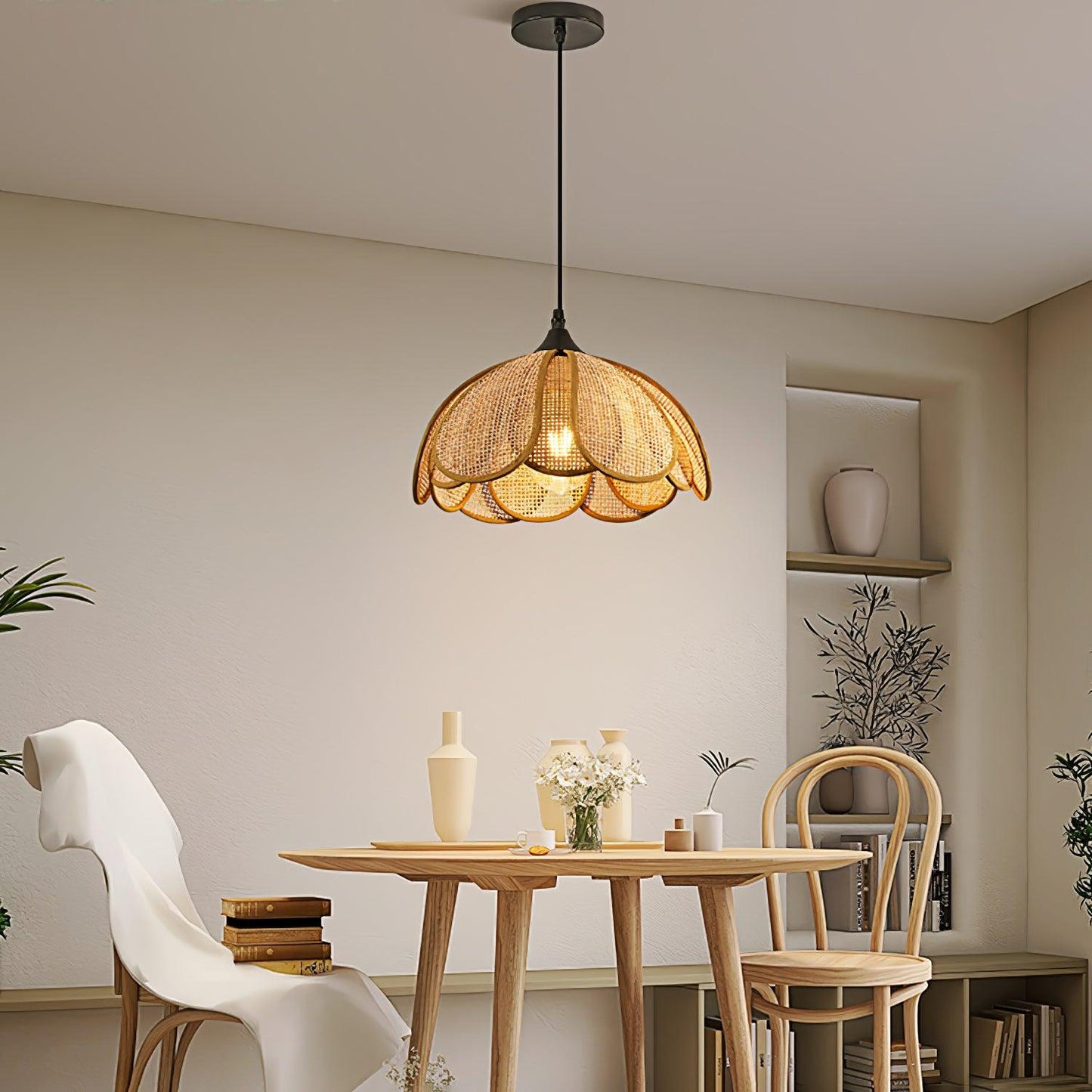 Bloom Rattan Pendant Lamp Pendant light