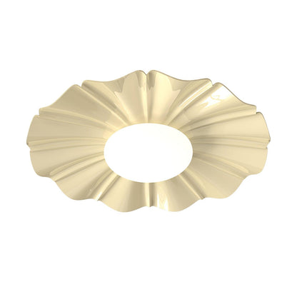 Blooming Flower Ceiling Lamp ? 13.8″ x H 3.9″ / Dia 35cm x H 10cm / Cream Color & White / Warm Light Ceiling lamp