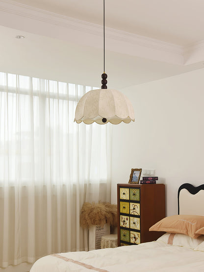 Blossom Fabric Pendant Light Dia 21.7″ x H 10.6″ / Dia 55cm x H 27cm / Beige Pendant light
