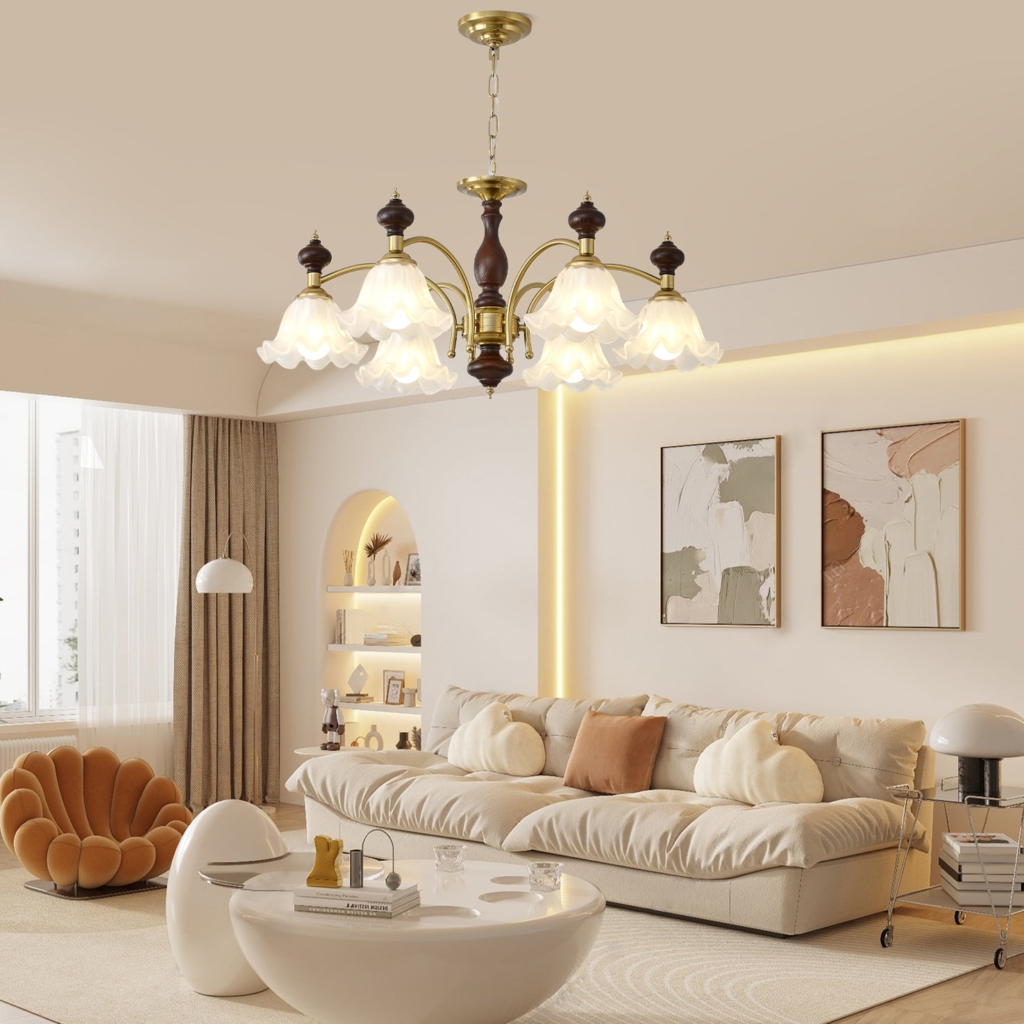 Blossom Flowers Chandelier Chandelier