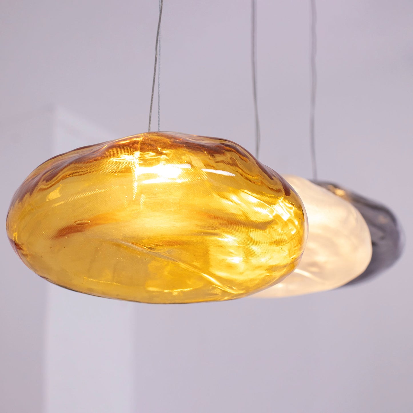 Blown Glass Mesh Pendant Light 1001 Pendant light