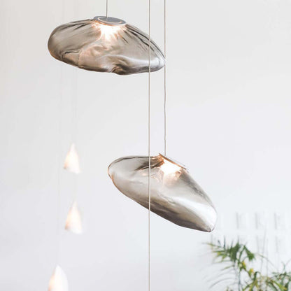 Blown Glass Mesh Pendant Light 1001 Pendant light