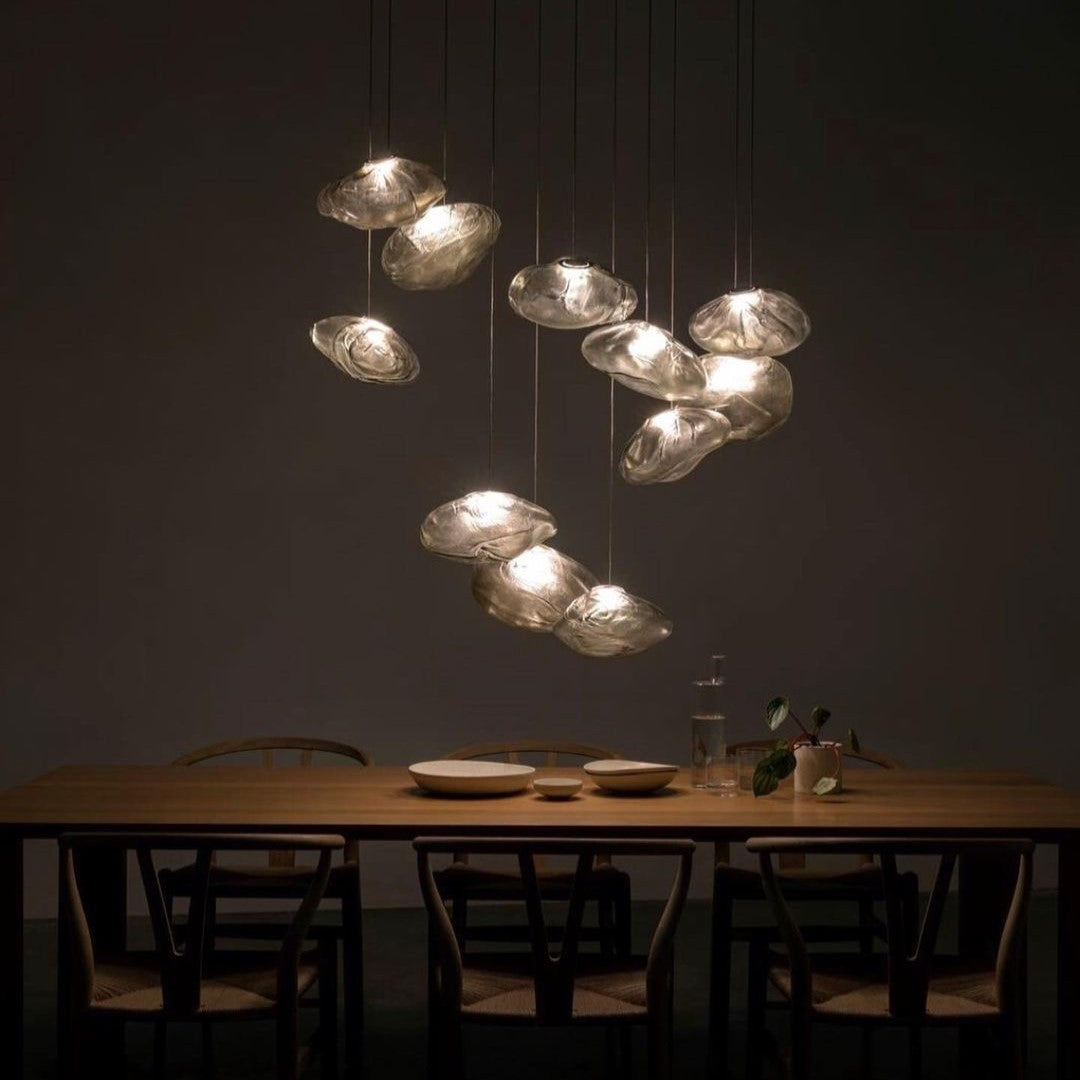 Blown Glass Mesh Pendant Light 1001 Pendant light