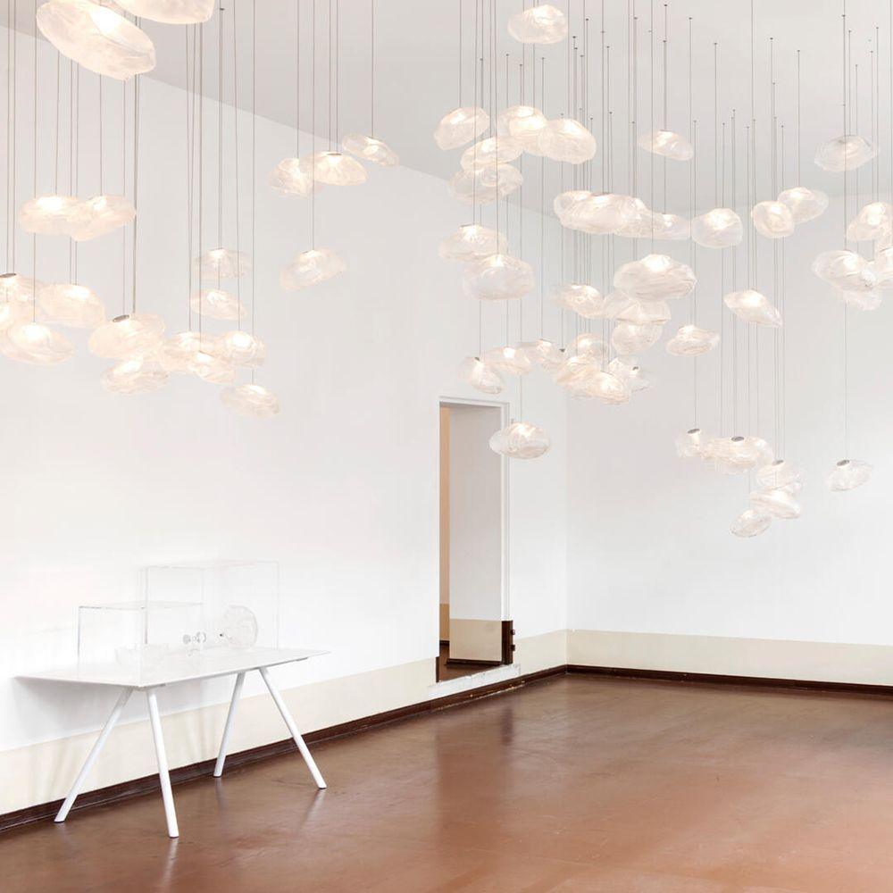 Blown Glass Mesh Pendant Light 1001 Pendant light
