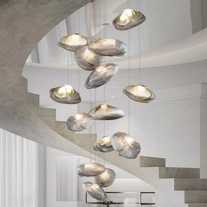 Blown Glass Mesh Pendant Light 1001 Pendant light