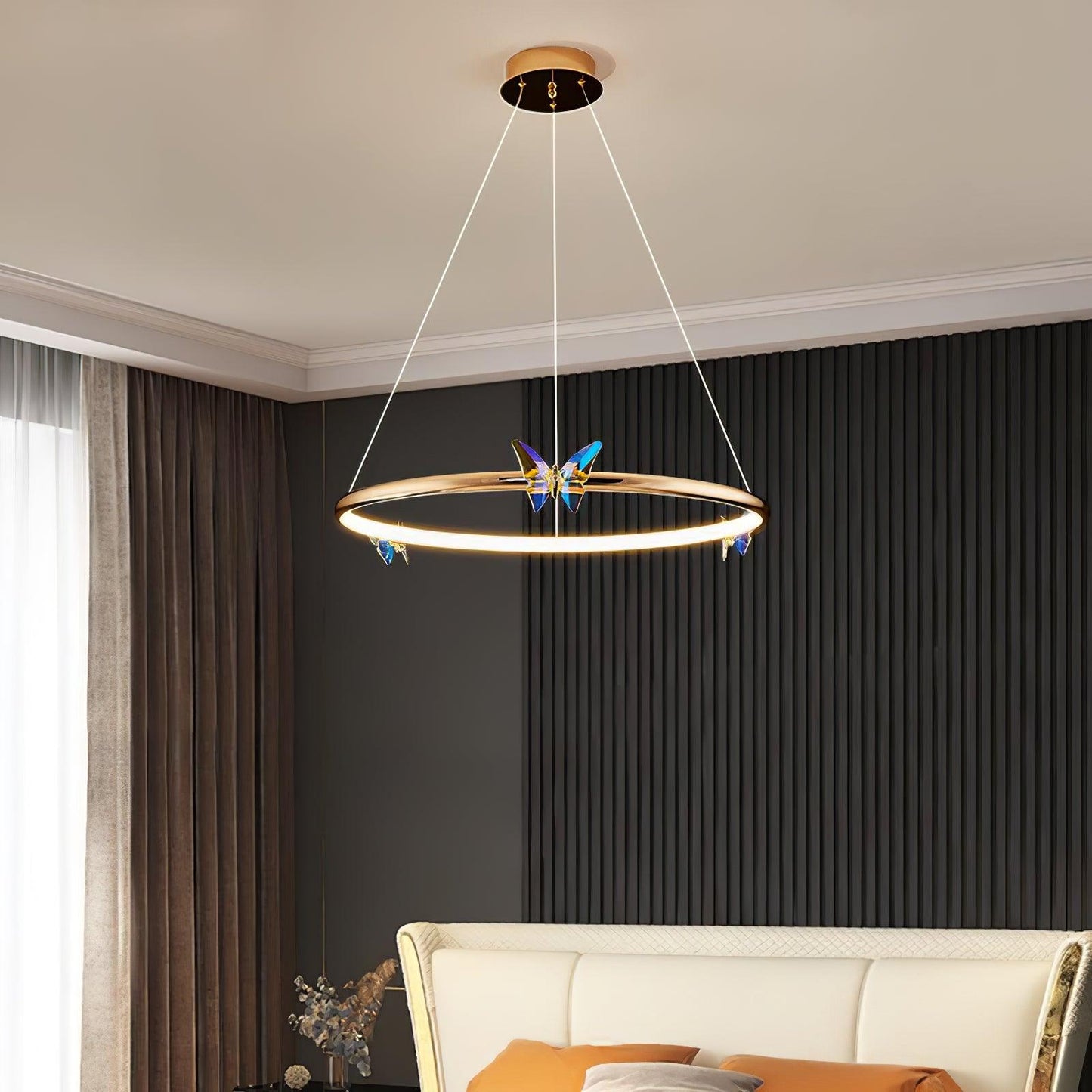 Blue Butterfly Chandelier Chandelier