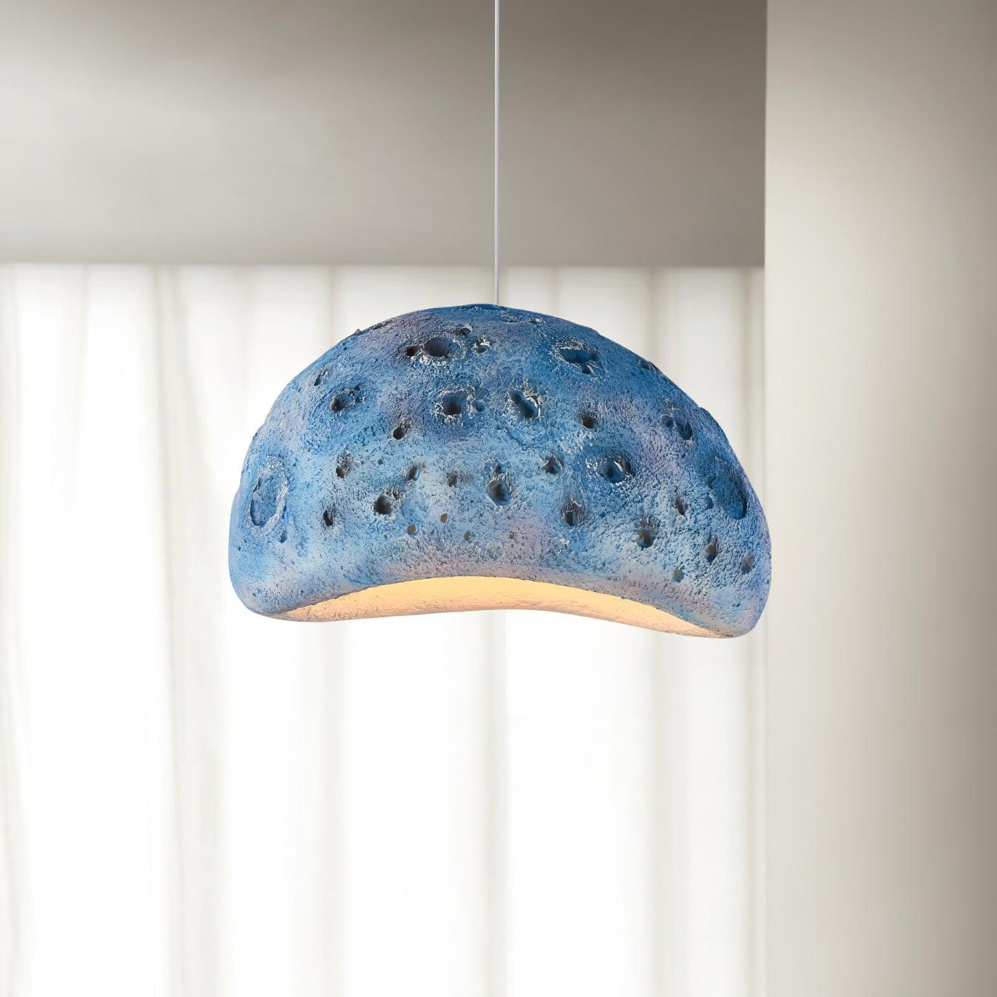 Blue Planet Pendant Lamp ? 15.7″ x H 7.9″ / Dia 40cm x H 20cm / Blue Pendant light