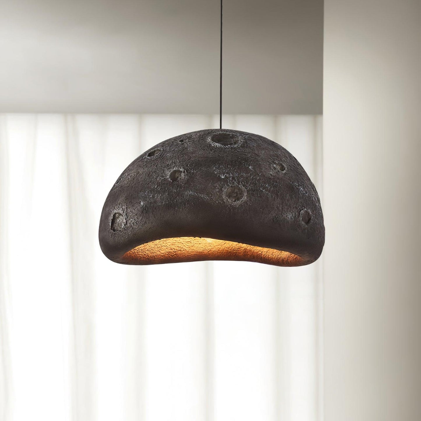 Blue Planet Pendant Lamp ? 15.7″ x H 7.9″ / Dia 40cm x H 20cm / Black Pendant light