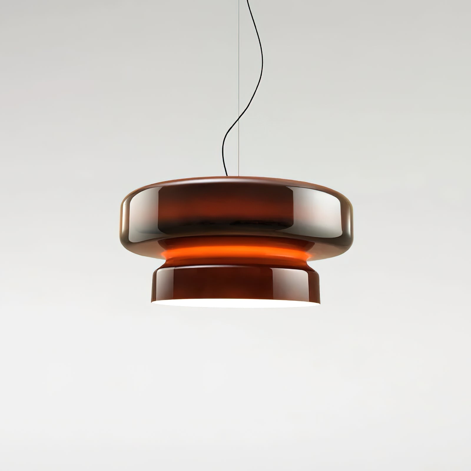 Bohemia Pendant Lamp Dia 15.7″ x H 8.3″ / Dia 40cm x H 21cm / Amber / Warm Light Pendant light