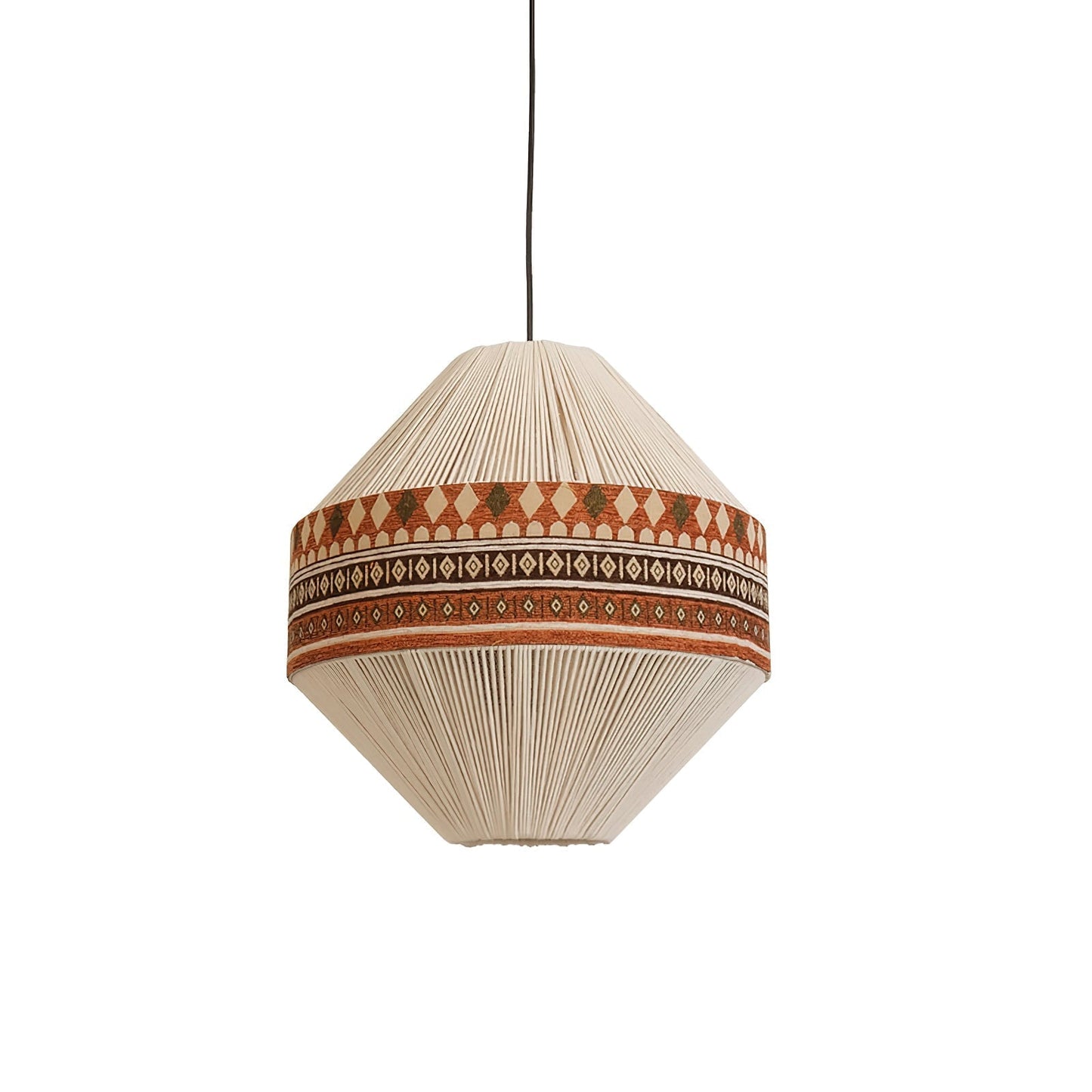 Bohemian Fringe Pendant Lamp Model C Dia 15.7″ x H 15.7″ / Orange Pendant light
