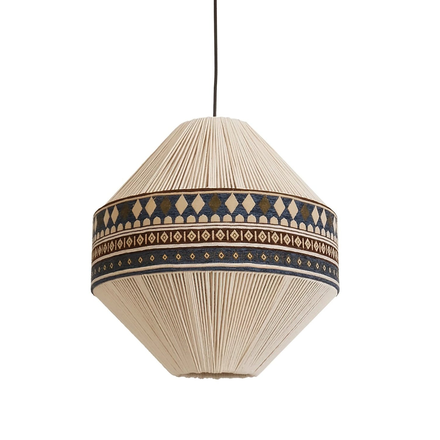 Bohemian Fringe Pendant Lamp Model C Dia 19.7″ x H 19.7″ / Blue Pendant light
