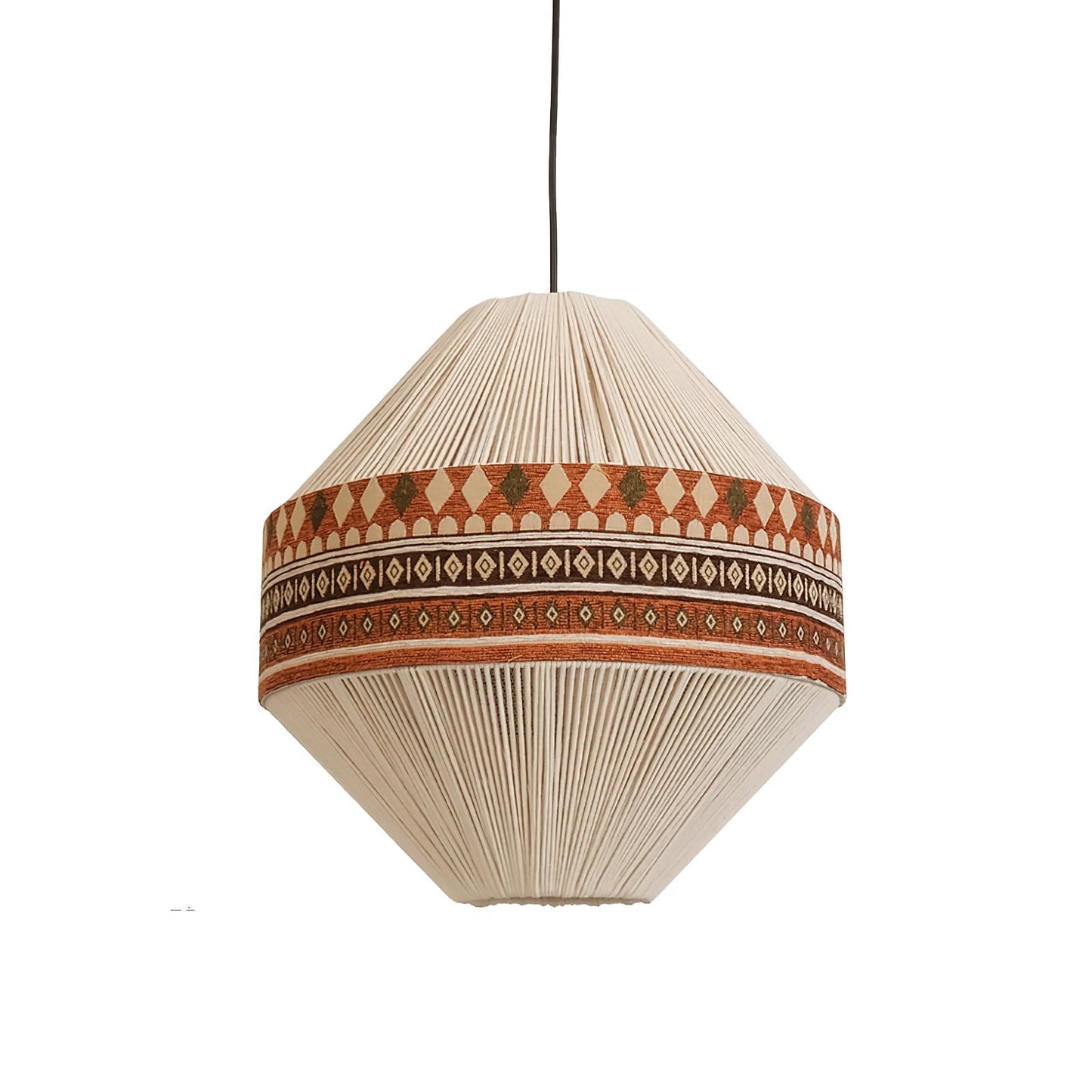 Bohemian Fringe Pendant Lamp Model C Dia 19.7″ x H 19.7″ / Orange Pendant light