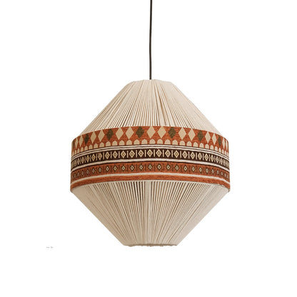 Bohemian Fringe Pendant Lamp Model C Dia 19.7″ x H 19.7″ / Orange Pendant light