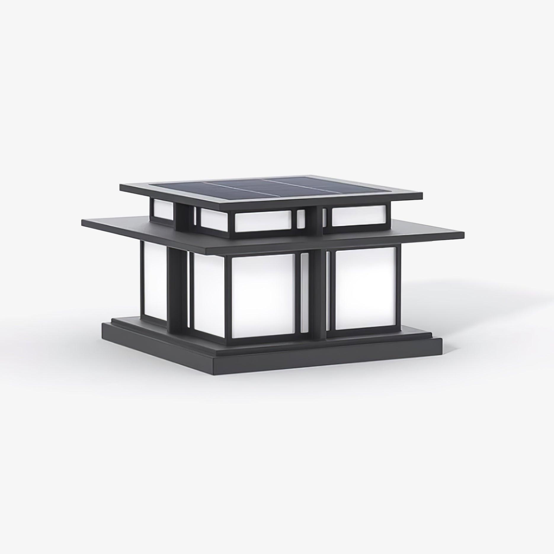 Boilyn Solar Outdoor Pillar Light Table lamp