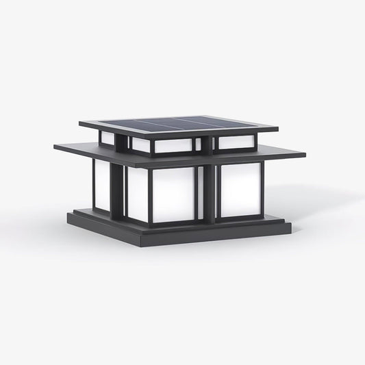 Boilyn Solar Outdoor Pillar Light Table lamp