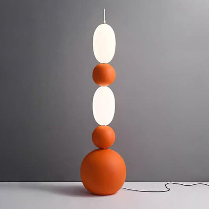 Bola Floor Lamp Dia 15.7″ x H 62.9″ / Dia 40cm x H 160m / Orange / US plug Floor lamp