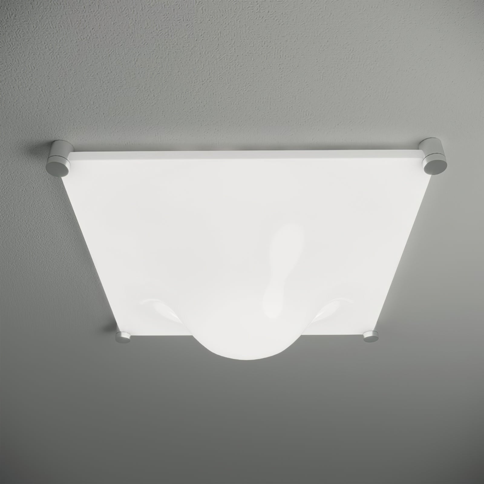 Bolla Ceiling Light Dia 13.8″ x W 13.8″ / Dia 35cm x W 35cm / Chrome + Clear / Warm Light Ceiling lamp