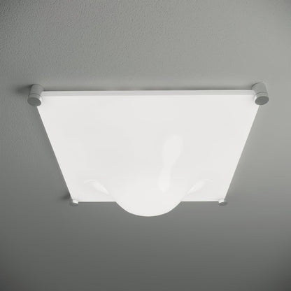 Bolla Ceiling Light Dia 13.8″ x W 13.8″ / Dia 35cm x W 35cm / Chrome + Clear / Warm Light Ceiling lamp