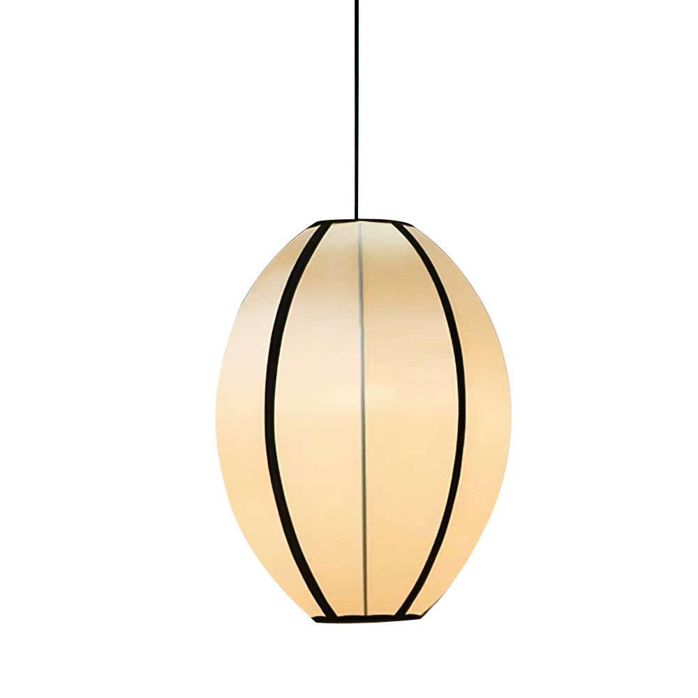 Bombori Pendant Lamp Model C Dia 11.8″ x H 15.7″ / Dia 30cm x H 40cm / Black & White Pendant light