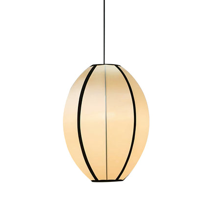 Bombori Pendant Lamp Model C Dia 11.8″ x H 15.7″ / Dia 30cm x H 40cm / Black & White Pendant light