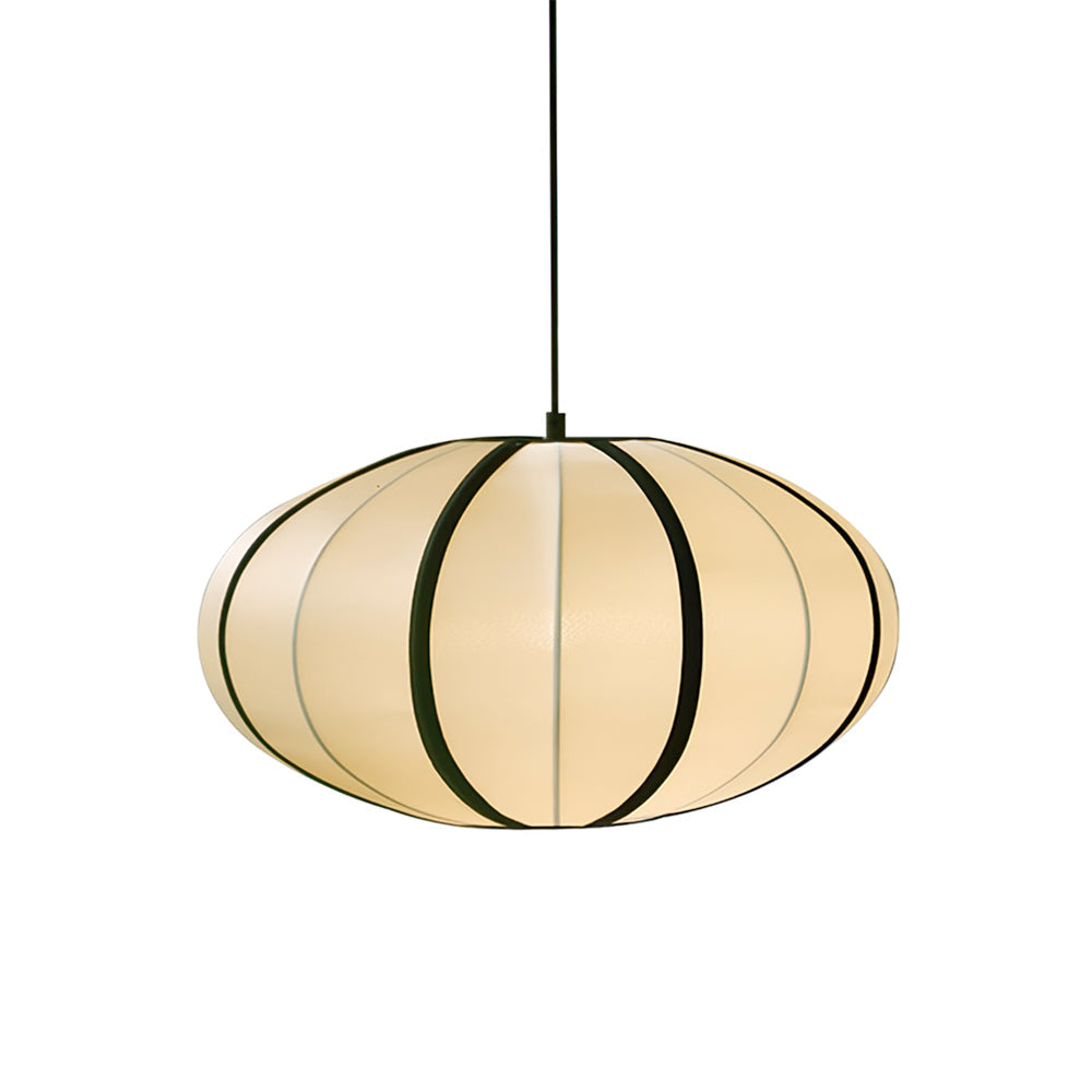 Bombori Pendant Lamp Model A Dia 15.7″ x H 8.7″ / Dia 40cm x H 22cm / Black & White Pendant light