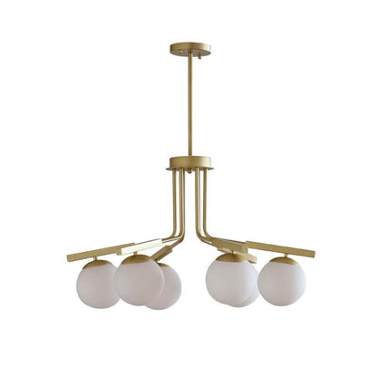 Bonnie Chandelier 6 heads Φ 27.6″ x H 17.3″ / Dia 70cm x H 44cm / Gold Chandelier