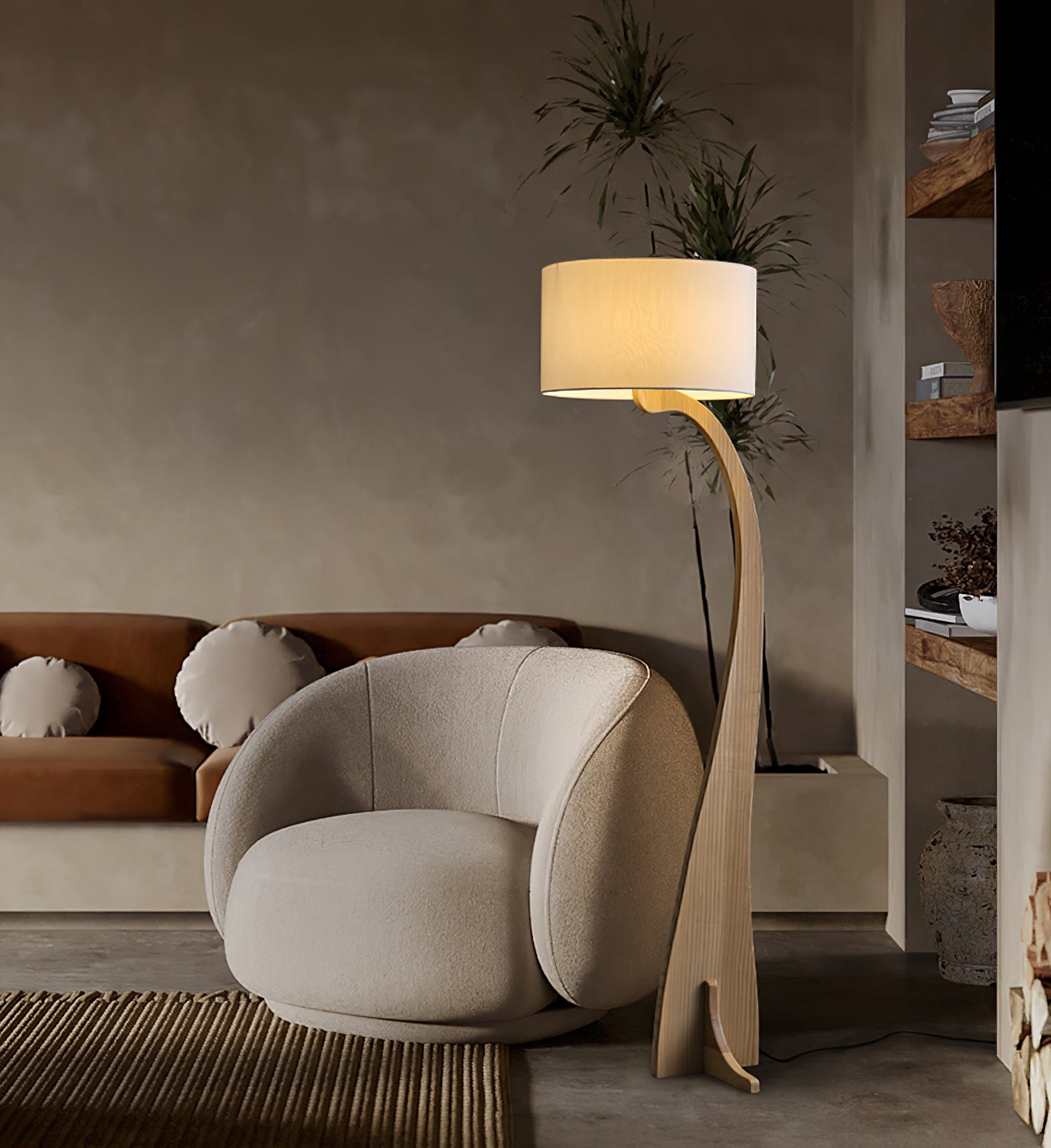 Bow Curve Floor Lamp Floor lamp