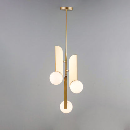 Bower Pendant lamp ? 11.8″ x H 46.9″ / Dia 30cm x H 119cm / Copper plating & White Pendant light