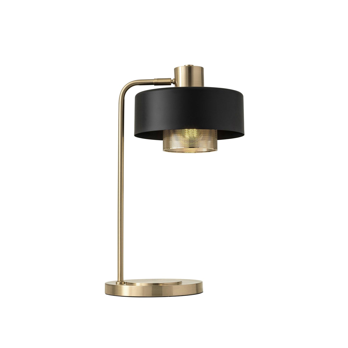 Bradbury Table Lamp Dia 13.8″ x H 19.7″ / Dia 35cm x H 50cm / Copper + Black / US plug Table lamp