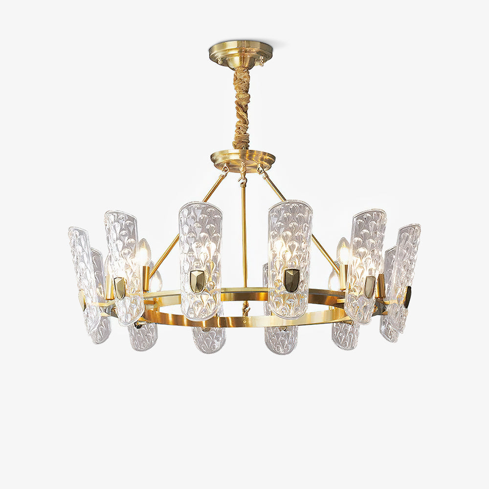 Brass Central Chandelier Chandelier